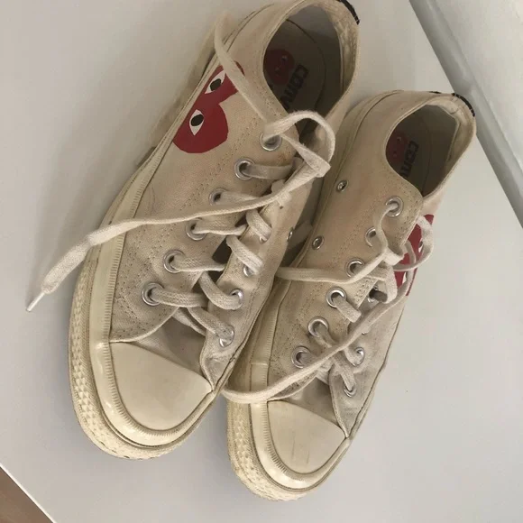 Comme des Garçons Converse Sneakers. - Picture 2 of 6